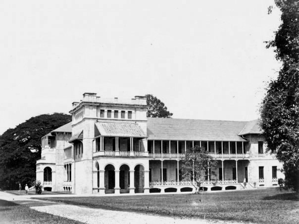 Government House (now Presidents' House)
. View from the east.