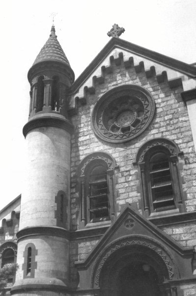 St. Francis R.C. Church - Detail. Romanesque Style by Architect Ashlin. 1902
