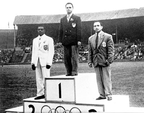 Rodney Wilkes, 1948 Olympics in London, Silver medallist