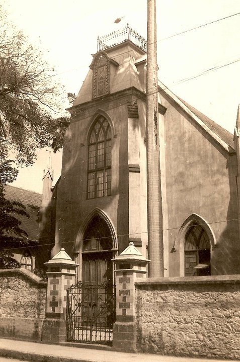 Greyfriars Church ("Scotch Presbyterian") 1838 Port of Spain.jpg
